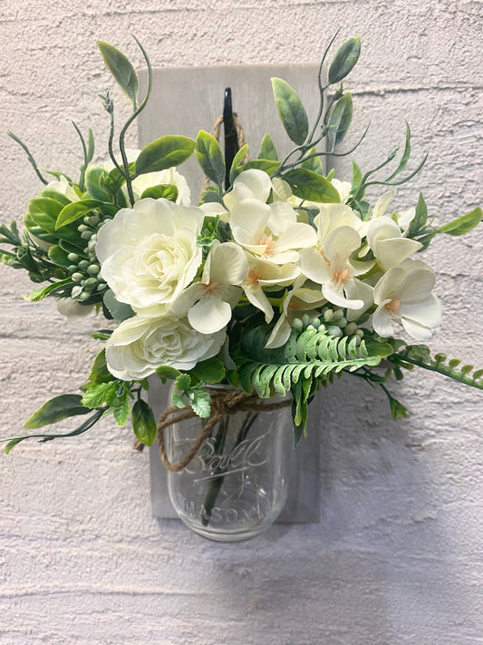 Artificial Floral Wall Hanging