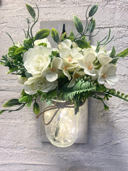 Artificial Floral Wall Hanging