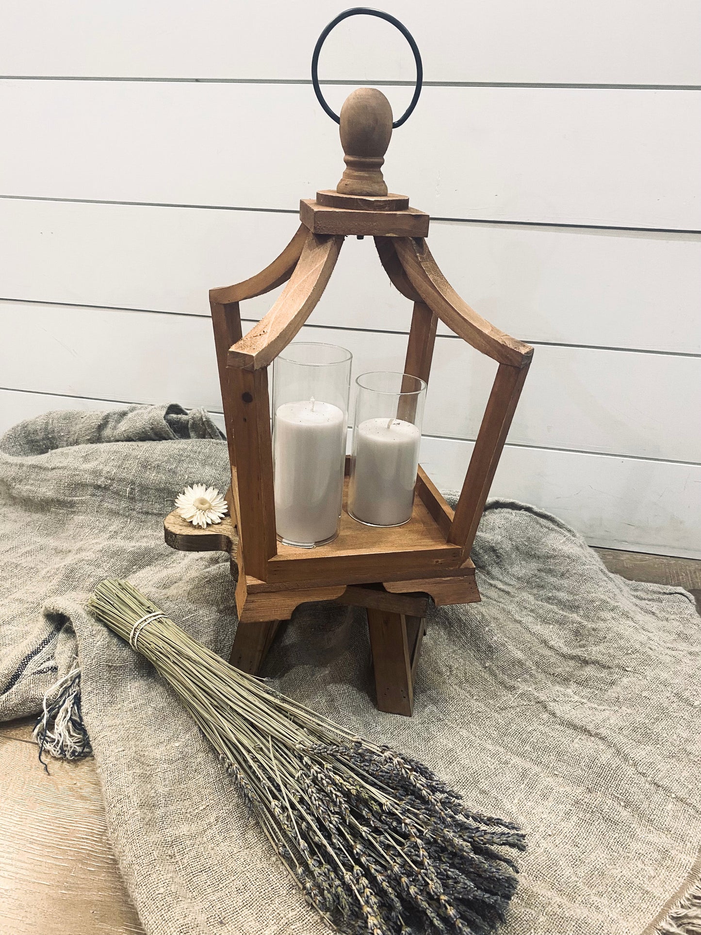 Timber Candle Holders