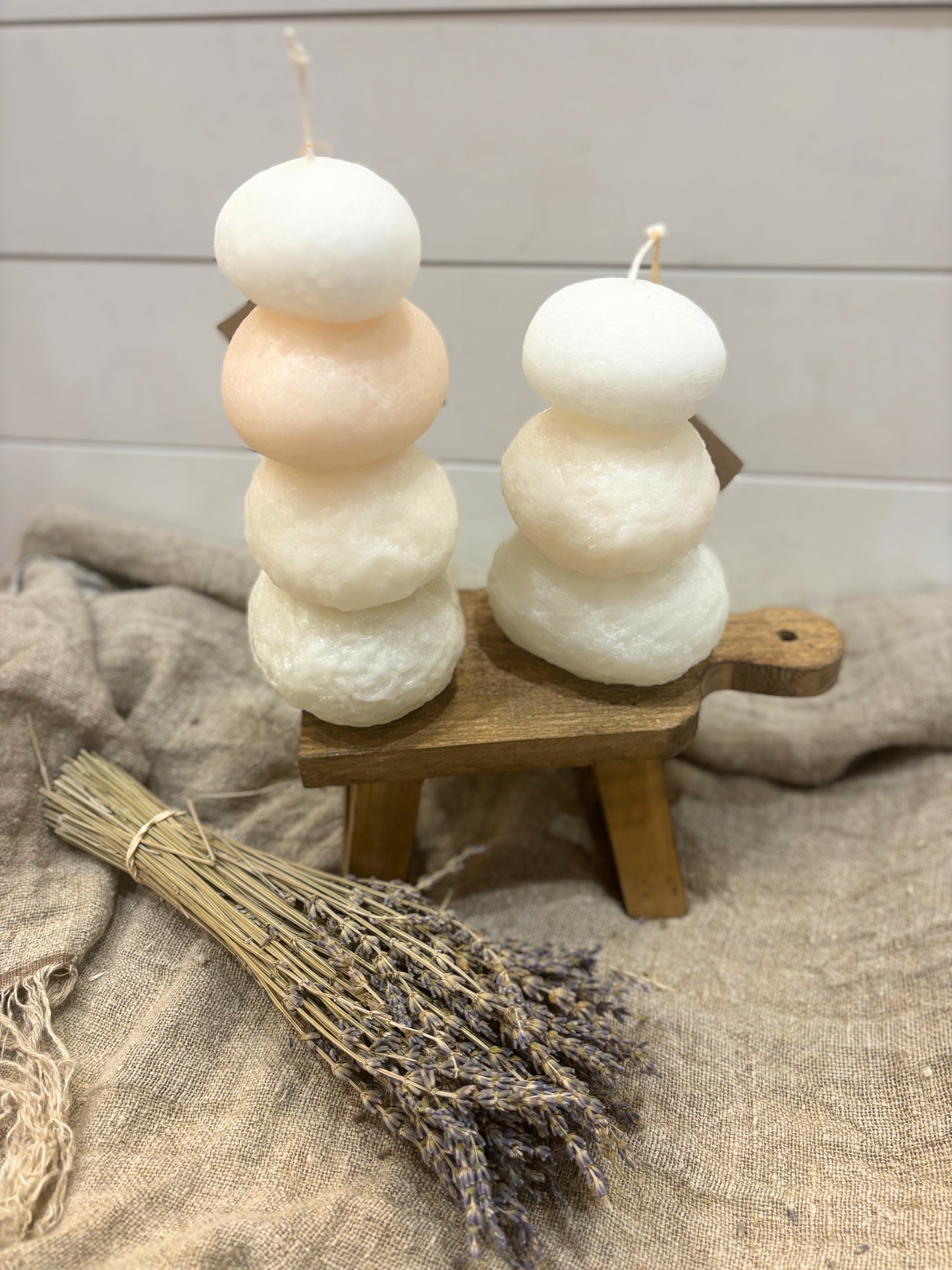 Stone Cairn Candle