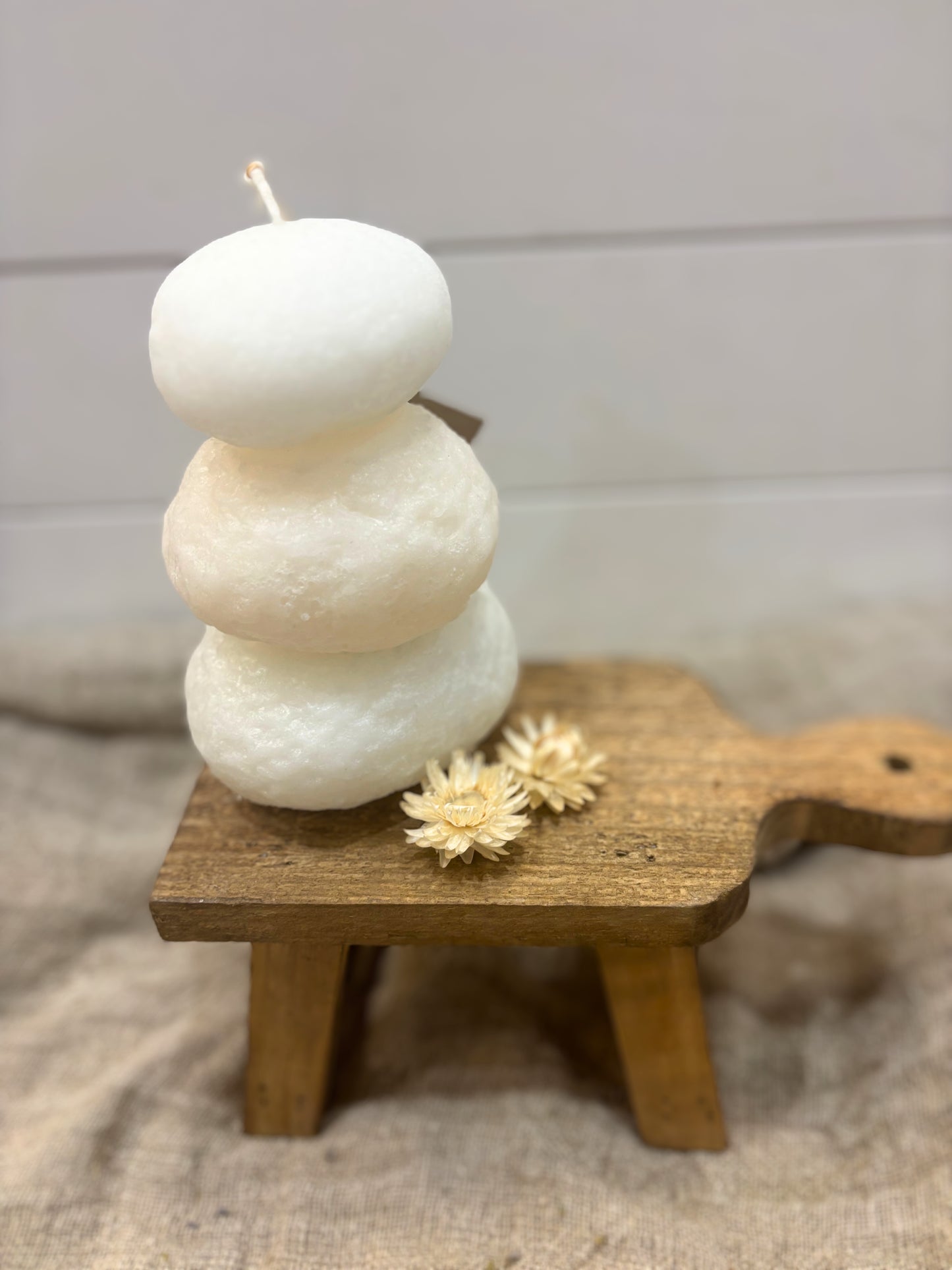 Stone Cairn Candle