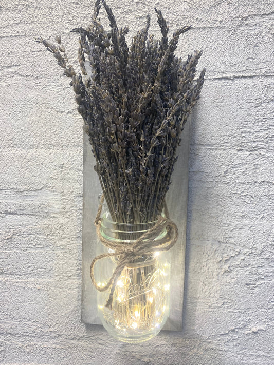 Dried Lavender Wall Hanging