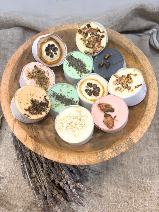 Handmade All Natural Round Gift Soaps